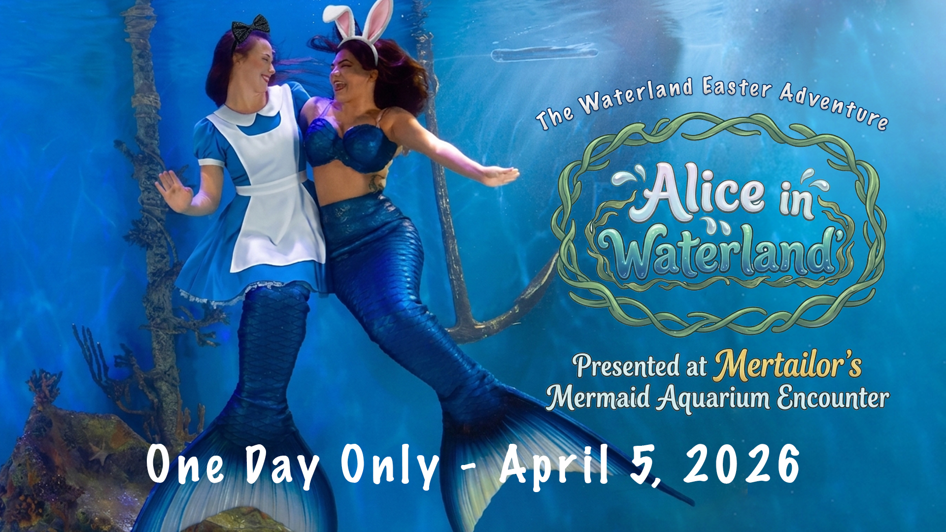 Alice in Waterland at Mertailor Aquarium Encounter