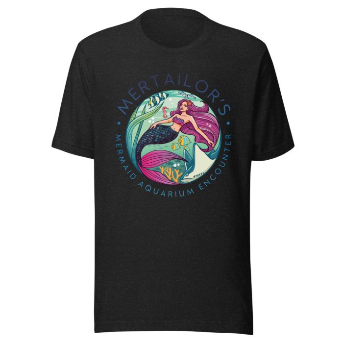 Mertailor Aquarium Encounter Mermaid Emblem Unisex T-Shirt