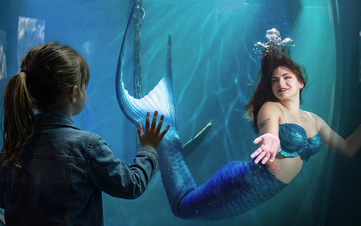 Mertailor's Mermaid Aquarium Encounter in Lecanto Florida near Crystal River